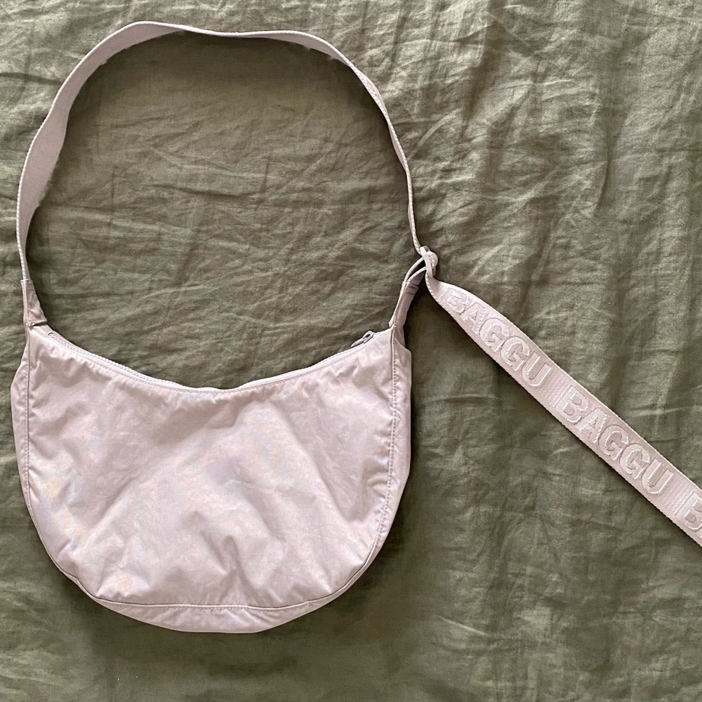 Baggu Small Nylon Crossbody ‘Dove’